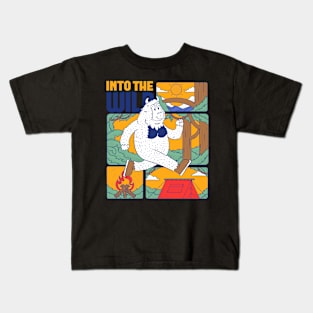 Into The Wild full colour version Kids T-Shirt